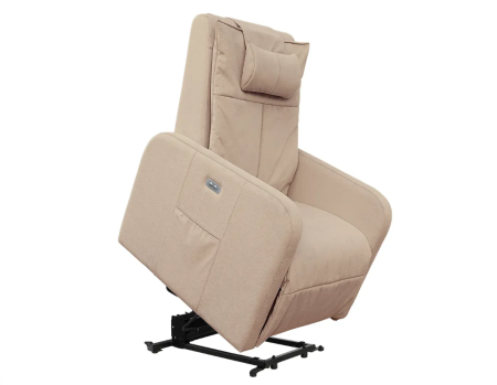 Массажное кресло реклайнер с подъемом FUJIMO LIFT CHAIR F3005 FLFK Ваниль (Sakura 4)