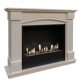 Биокамин в портале Firezo Boston Алебастр