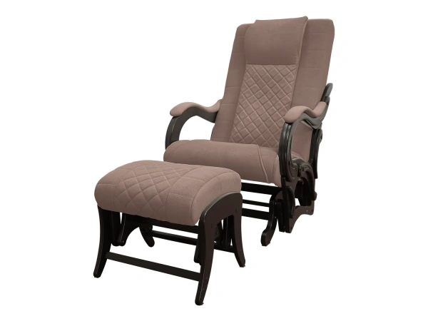 Массажное кресло качалка с пуфиком FUJIMO SAKURA PLUS F2005 FVXP Терра (Sakura 20)