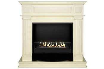 Биокамин в портале Firezo Atlanta Слоновая кость