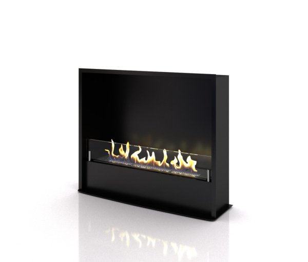 Биокамин в мраморном портале Firezo Bambola