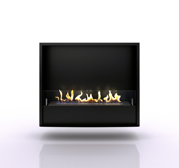 Биокамин в мраморном портале Firezo Bambola